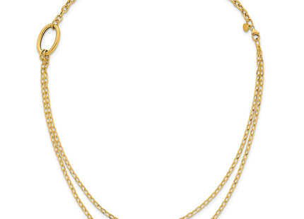 14k Yellow Gold Chain Necklaces Style SF3287 - Classique Jewelry Inc.