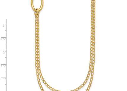 14k Yellow Gold Chain Necklaces Style SF3287 - Classique Jewelry Inc.