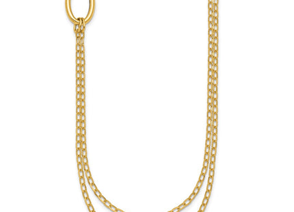 14k Yellow Gold Chain Necklaces Style SF3287 - Classique Jewelry Inc.
