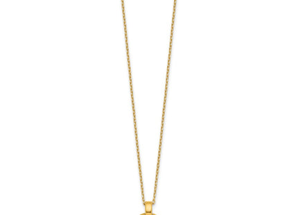 14k Yellow Gold Pendants Style SF3289 - Classique Jewelry Inc.