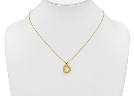 14k Yellow Gold Pendants Style SF3289 - Classique Jewelry Inc.