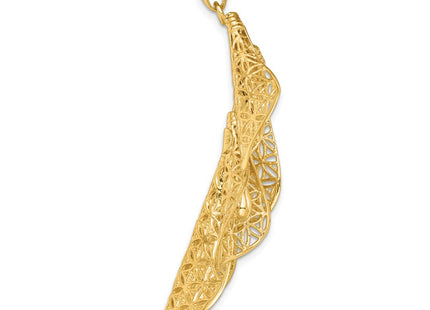 14k Yellow Gold Pendants Style SF3305 - Classique Jewelry Inc.