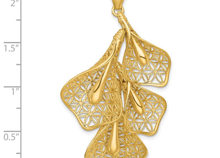 14k Yellow Gold Pendants Style SF3305 - Classique Jewelry Inc.