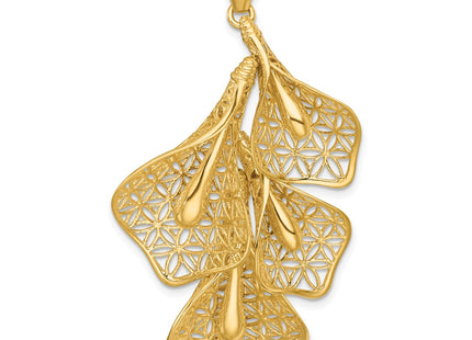 14k Yellow Gold Pendants Style SF3305 - Classique Jewelry Inc.