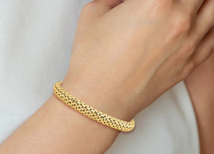 14K gold bracelet, further view