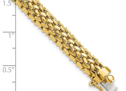 14K gold bracelet, another view