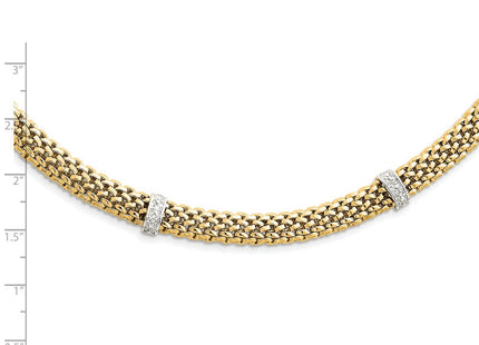 14k Two-tone Jewelry Style SF607 - Classique Jewelry Inc.