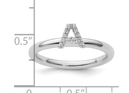 14k White Gold Rings Style SK2112AW - Classique Jewelry Inc.