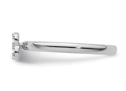 14k White Gold Rings Style SK2112BW - Classique Jewelry Inc.