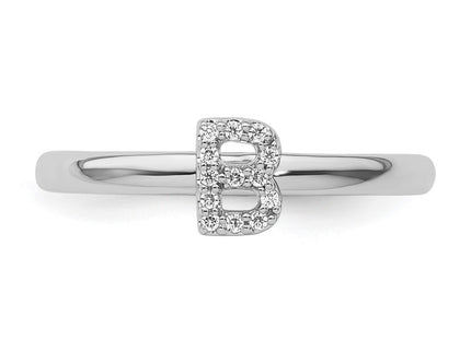 14k White Gold Rings Style SK2112BW - Classique Jewelry Inc.