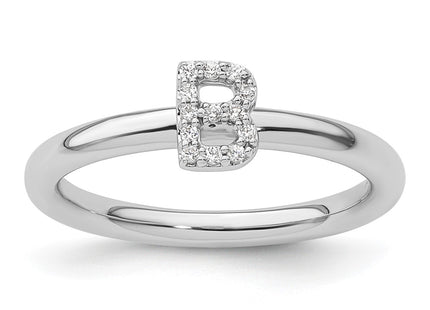 14k White Gold Rings Style SK2112BW - Classique Jewelry Inc.
