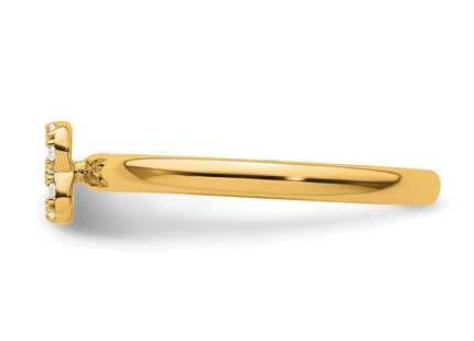 14k Yellow Gold Rings Style SK2112BY - Classique Jewelry Inc.