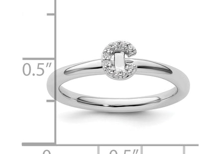 14k White Gold Rings Style SK2112CW - Classique Jewelry Inc.