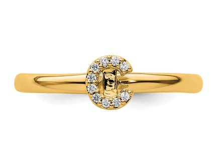 14k Yellow Gold Rings Style SK2112CY - Classique Jewelry Inc.
