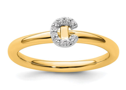 14k Yellow Gold Rings Style SK2112CY - Classique Jewelry Inc.