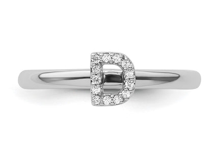 14k White Gold Rings Style SK2112DW - Classique Jewelry Inc.