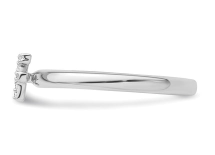 14k White Gold Rings Style SK2112FW - Classique Jewelry Inc.