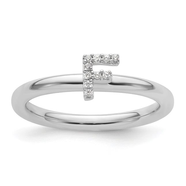 14k White Gold Rings Style SK2112FW - Classique Jewelry Inc.