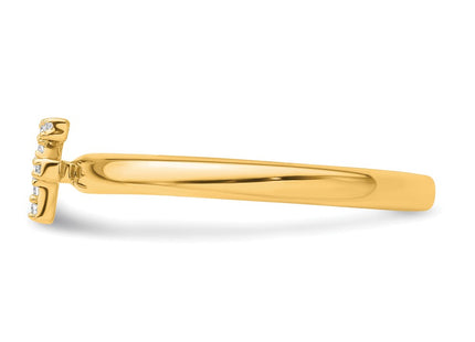 14k Yellow Gold Rings Style SK2112FY - Classique Jewelry Inc.