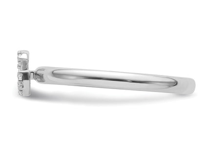 14k White Gold Rings Style SK2112GW - Classique Jewelry Inc.