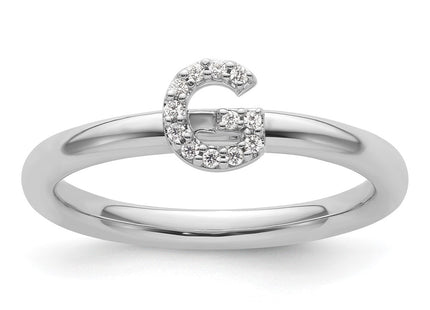 14k White Gold Rings Style SK2112GW - Classique Jewelry Inc.