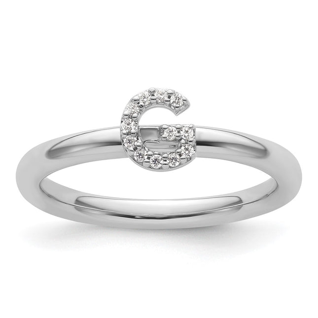 14k White Gold Rings Style SK2112GW - Classique Jewelry Inc.