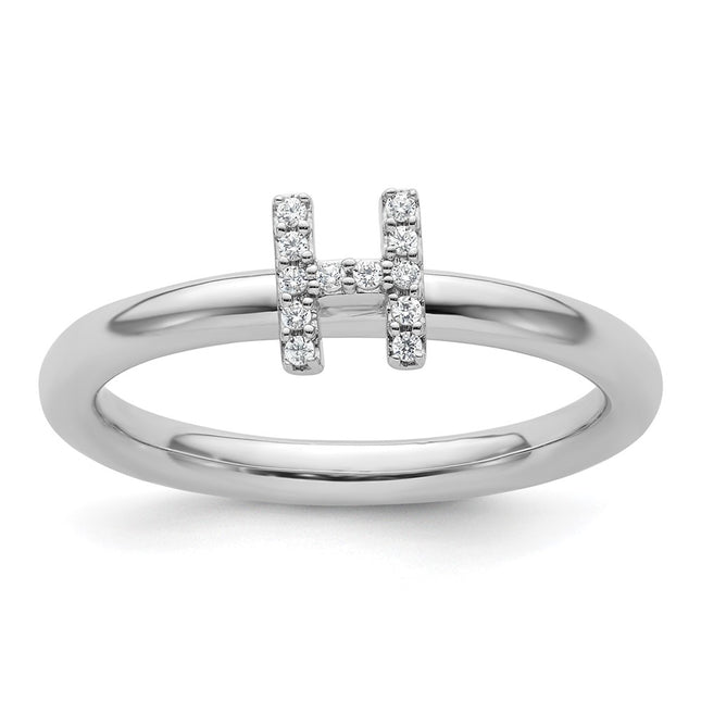 14k White Gold Rings Style SK2112HW - Classique Jewelry Inc.