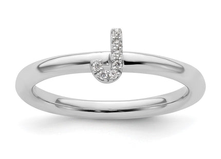 14k White Gold Rings Style SK2112JW - Classique Jewelry Inc.