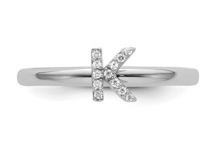 14k White Gold Rings Style SK2112KW - Classique Jewelry Inc.