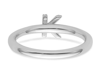 14k White Gold Rings Style SK2112KW - Classique Jewelry Inc.
