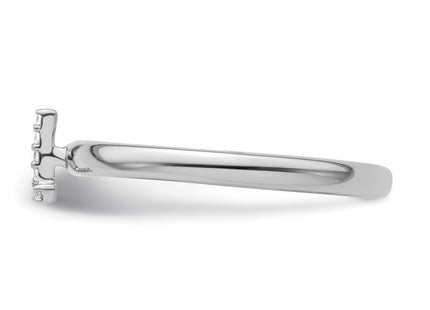 14k White Gold Rings Style SK2112LW - Classique Jewelry Inc.