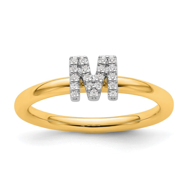 14k Yellow Gold Rings Style SK2112MY - Classique Jewelry Inc.