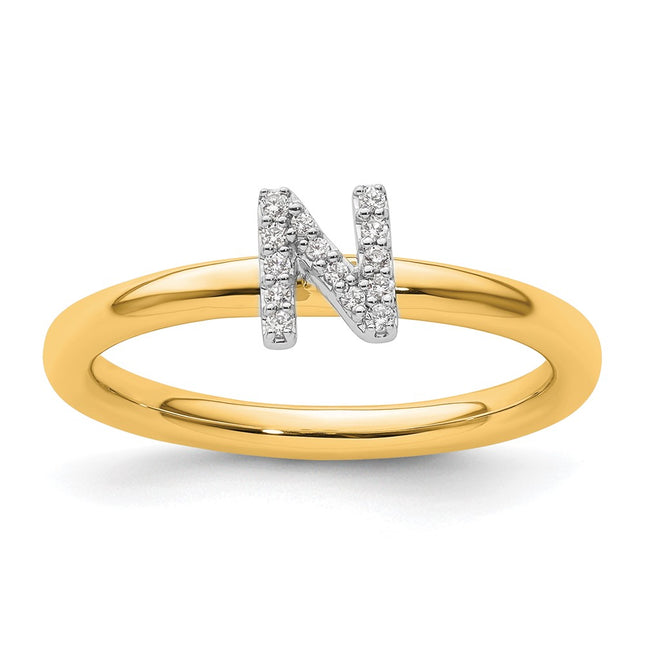 14k Yellow Gold Rings Style SK2112NY - Classique Jewelry Inc.