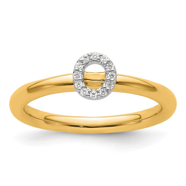 14k Yellow Gold Rings Style SK2112OY - Classique Jewelry Inc.