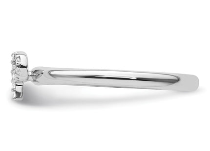 14k White Gold Rings Style SK2112PW - Classique Jewelry Inc.