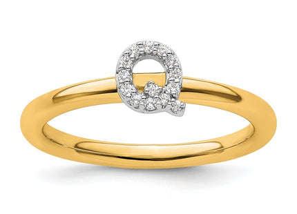 14k Yellow Gold Rings Style SK2112QY - Classique Jewelry Inc.
