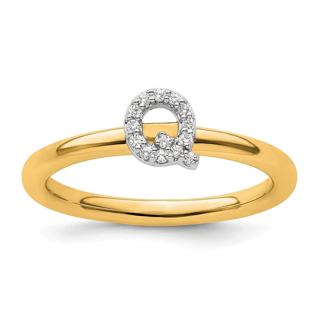 14k Yellow Gold Rings Style SK2112QY - Classique Jewelry Inc.
