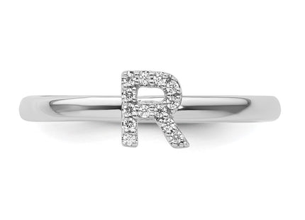 14k White Gold Rings Style SK2112RW - Classique Jewelry Inc.