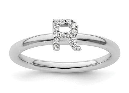14k White Gold Rings Style SK2112RW - Classique Jewelry Inc.