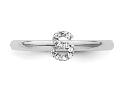 14k White Gold Rings Style SK2112SW - Classique Jewelry Inc.