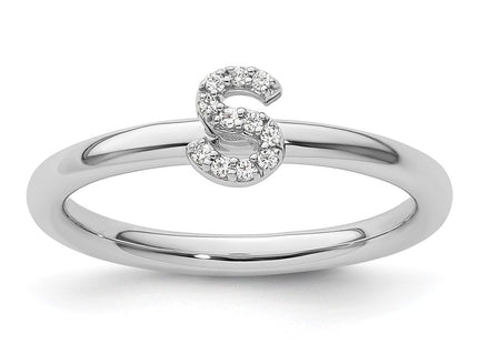 14k White Gold Rings Style SK2112SW - Classique Jewelry Inc.