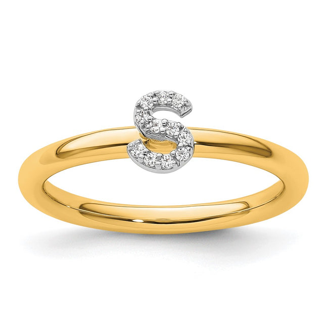 14k Yellow Gold Rings Style SK2112SY - Classique Jewelry Inc.