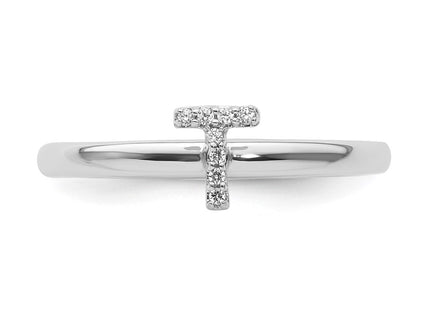 14k White Gold Rings Style SK2112TW - Classique Jewelry Inc.
