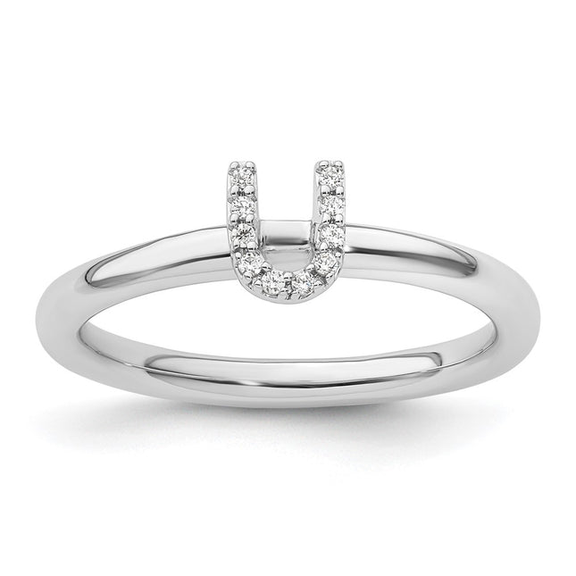 14k White Gold Rings Style SK2112UW - Classique Jewelry Inc.
