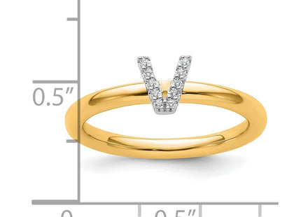 14k Yellow Gold Rings Style SK2112VY - Classique Jewelry Inc.