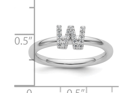 14k White Gold Rings Style SK2112WW - Classique Jewelry Inc.
