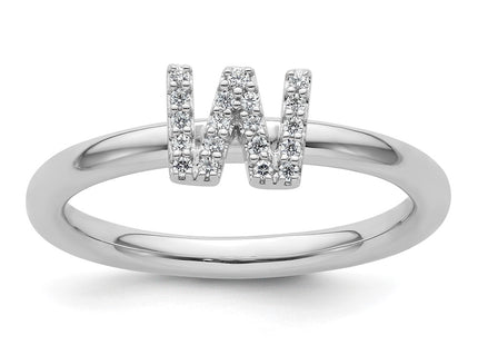 14k White Gold Rings Style SK2112WW - Classique Jewelry Inc.
