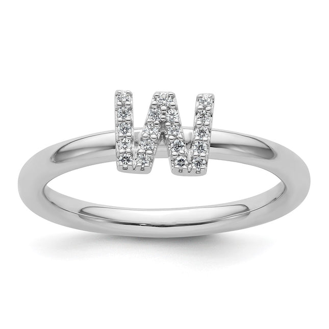 14k White Gold Rings Style SK2112WW - Classique Jewelry Inc.