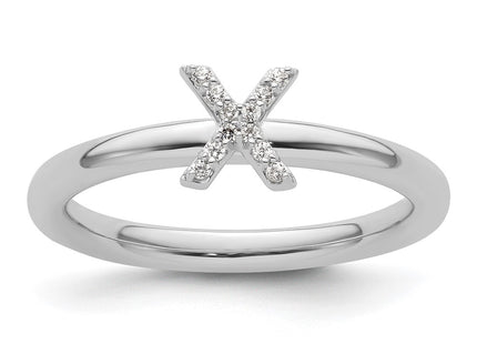 14k White Gold Rings Style SK2112XW - Classique Jewelry Inc.