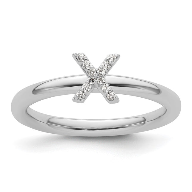 14k White Gold Rings Style SK2112XW - Classique Jewelry Inc.